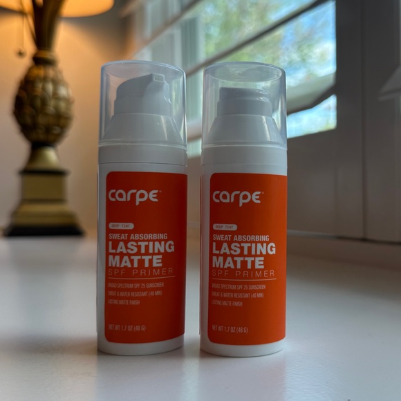 Carpe - Sweat Solutions Other - Carpe Deep Tint Sweat Absorbing Lasting Matte SPF 25 Primer 1.7oz